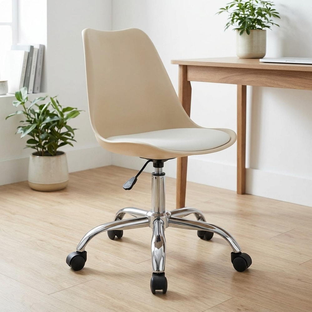 Silla de escritorio regulable con ruedas