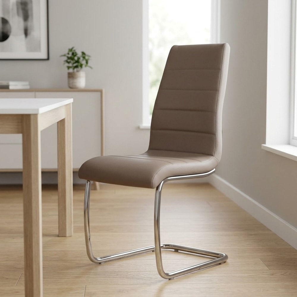 Silla de comedor moderna capuchino