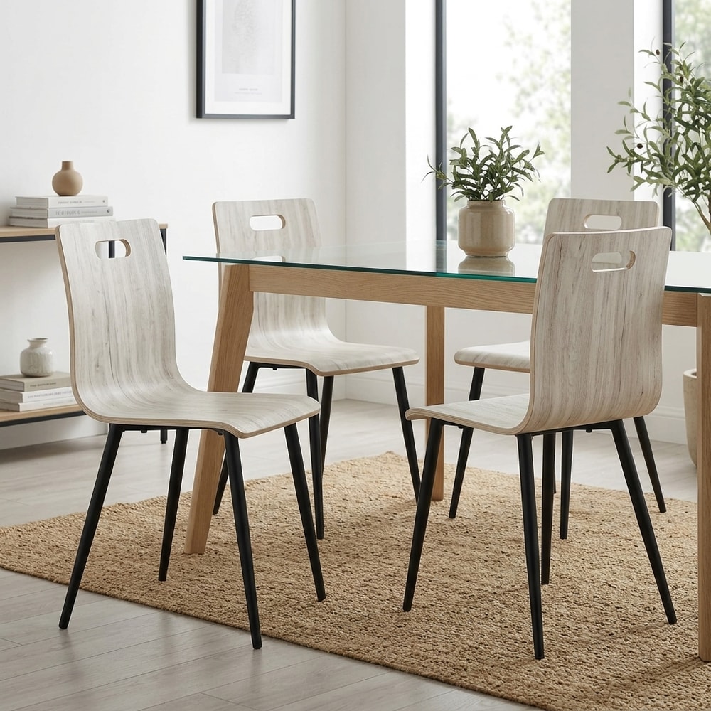 Pack 4 Sillas de Comedor Diseño Nórdico
