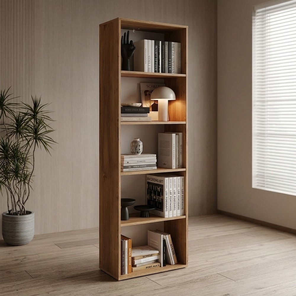 Estantería Librería de Diseño Moderno Beige