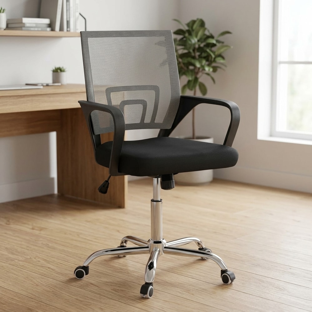 Silla de escritorio giratoria grafito