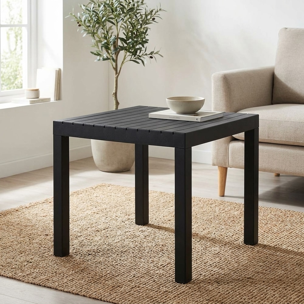 Mesa de Exterior Cuadrada Anti-UV