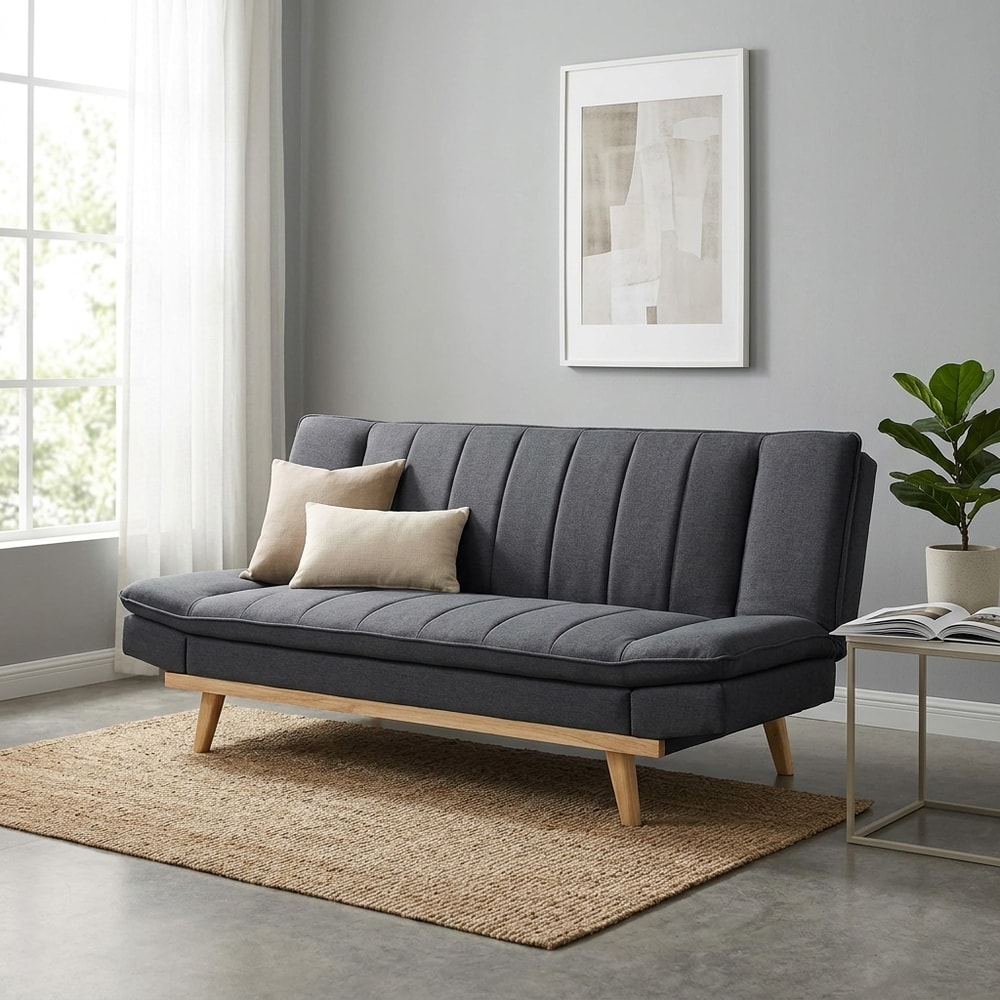 Sofá cama clic clac con brazos reclinables