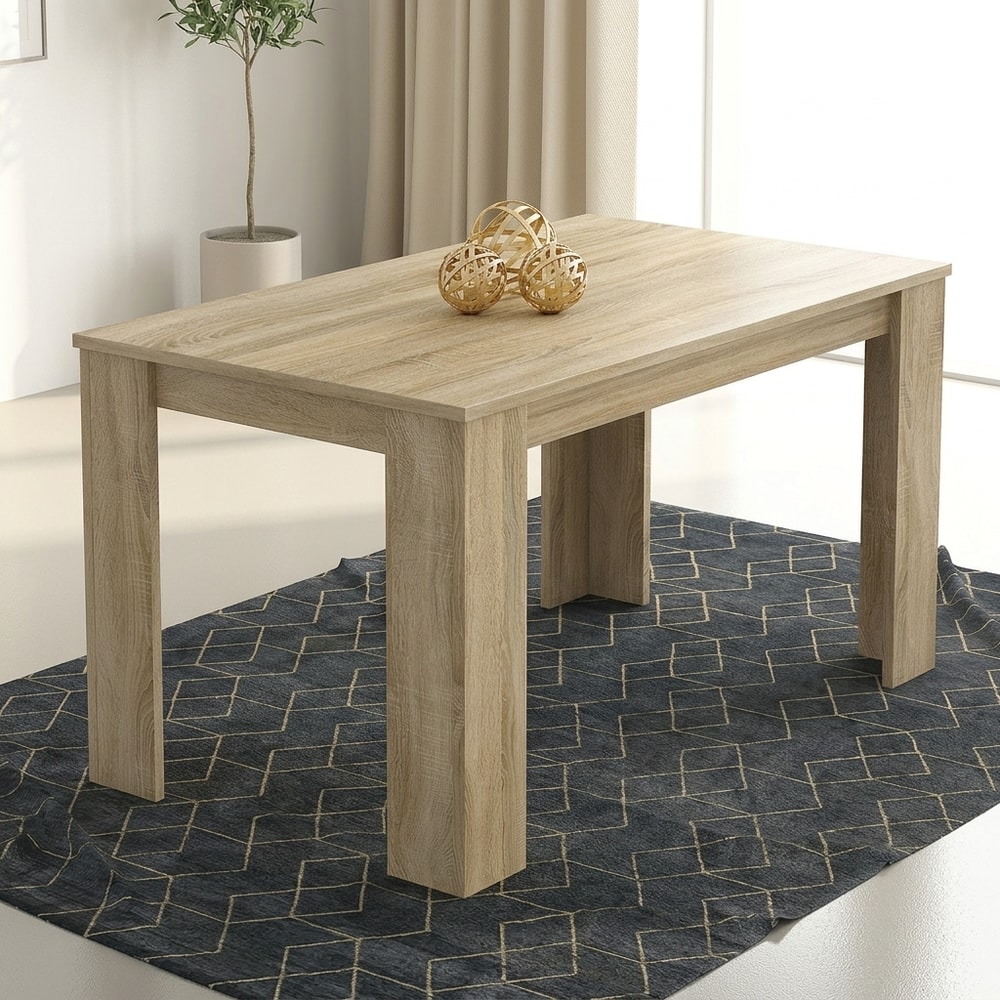 Mesa de Comedor Fija Color Roble Cambria