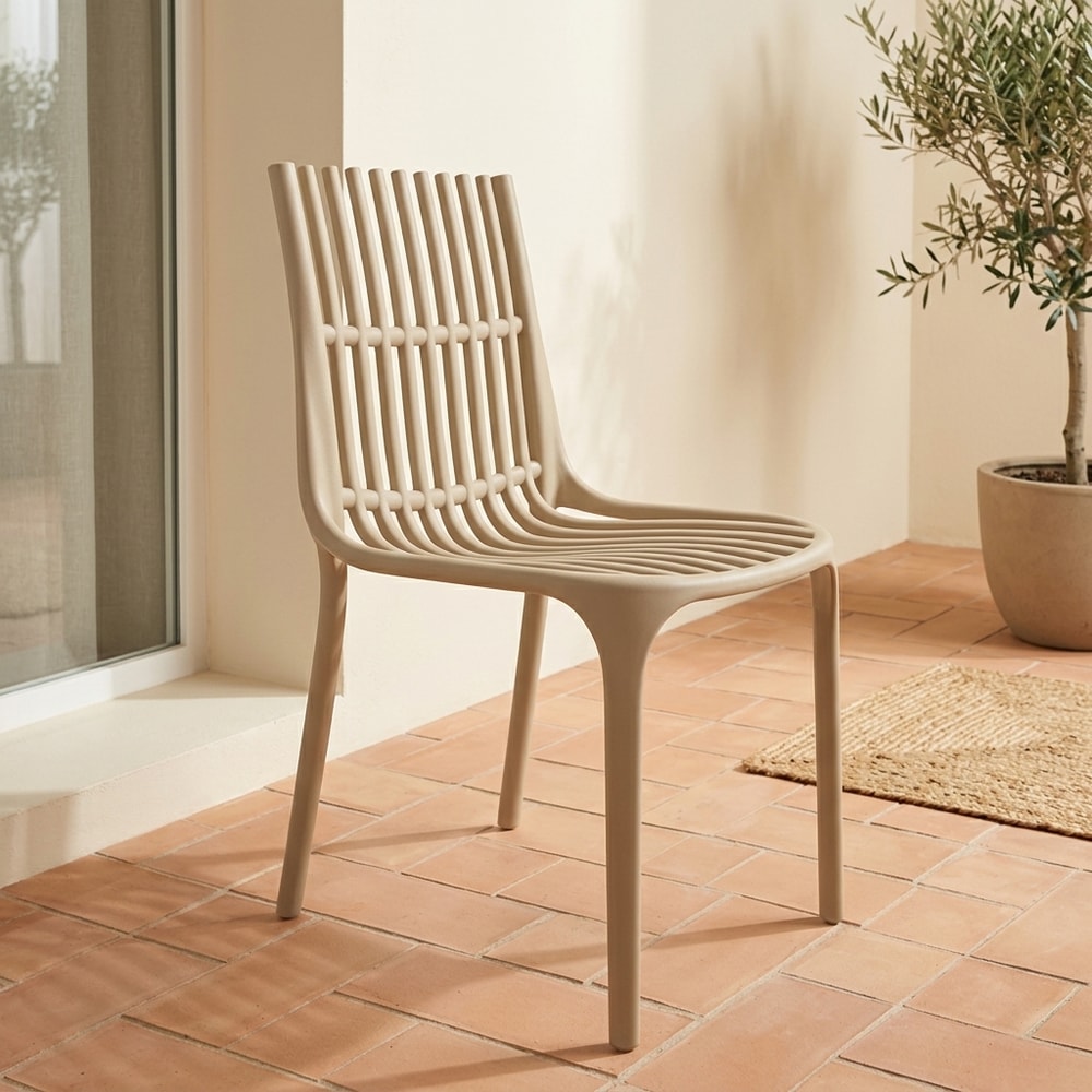 Pack 4 sillas de Exterior Color Arena