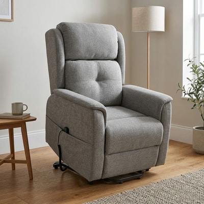 Sillón Relax Eléctrico Levanta Personas Gris