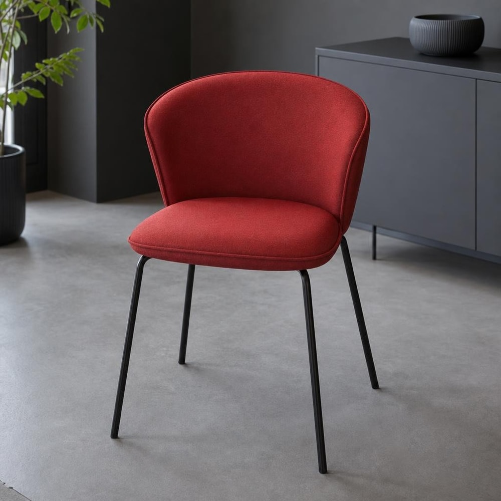 Silla de comedor tapizada caldera