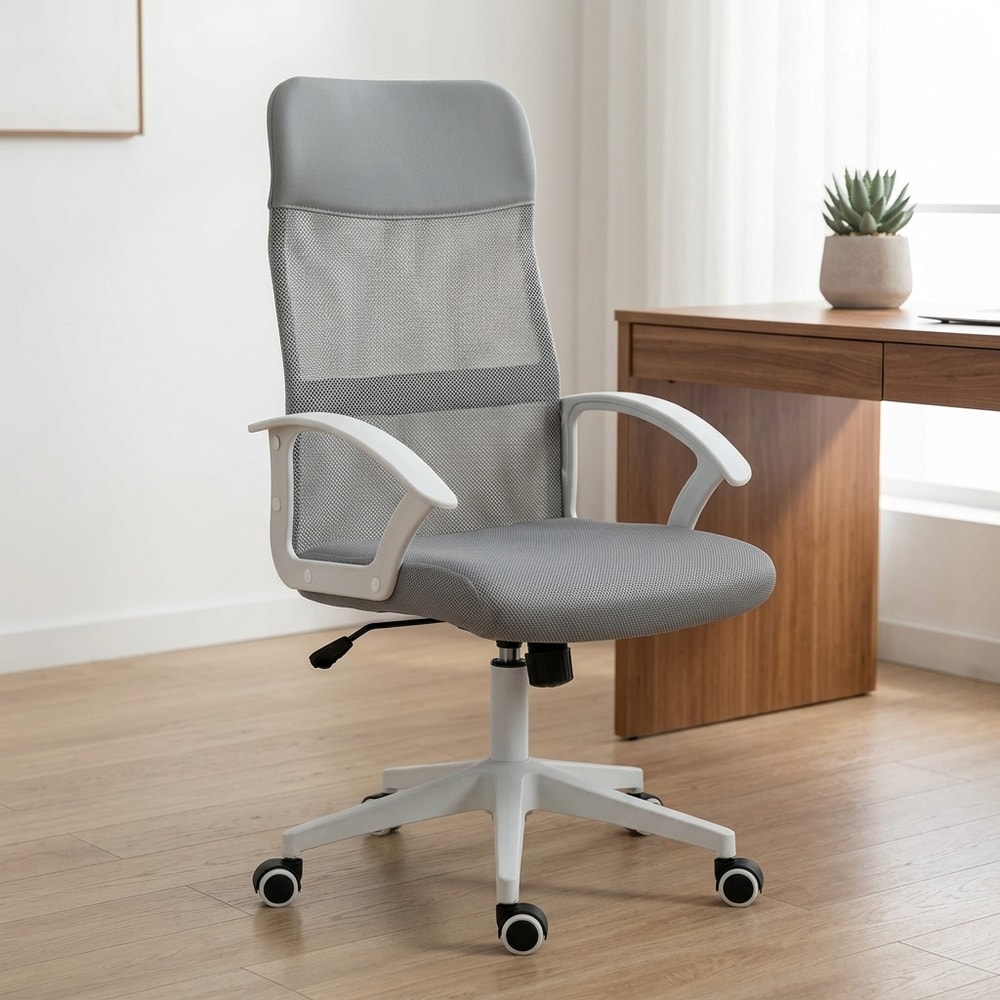 Sillón de oficina ergonómico con cabezal