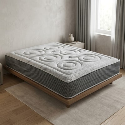 Colchón ergonómico con capa de frescura