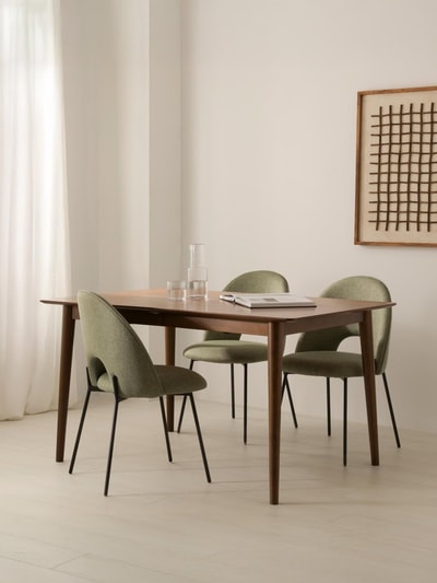 Mesa de comedor Brent marrón