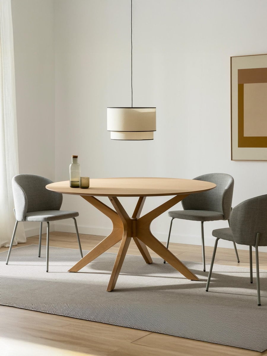 Mesa de comedor Moore beige