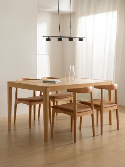 Mesa de comedor Vinti beige