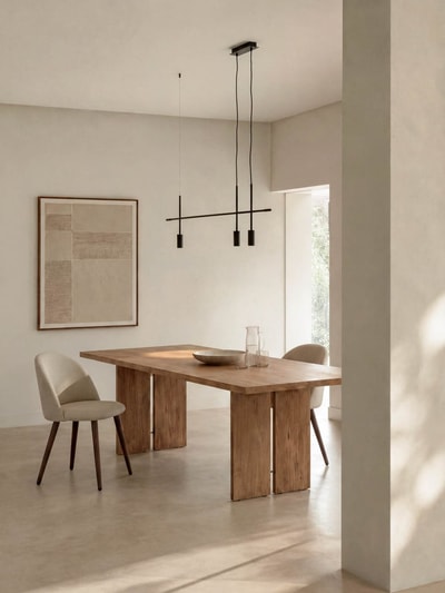 Mesa de comedor Yan beige