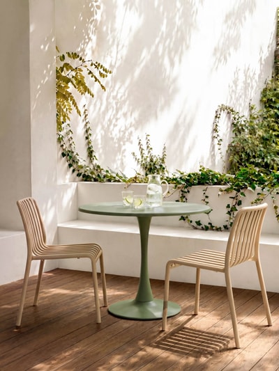 Mesa de exterior Numa verde
