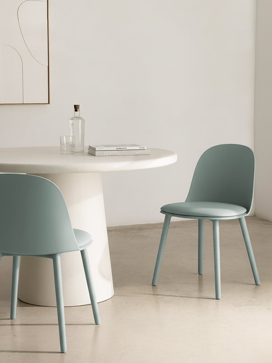 Silla de comedor Brielle verde