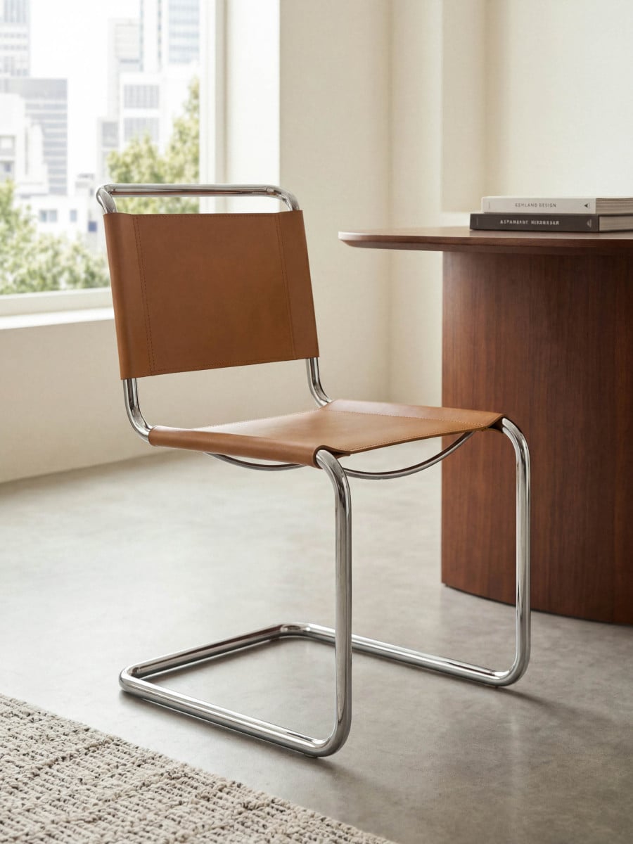 Silla de comedor Turner marrón