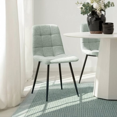 Silla de comedor Ailan verde