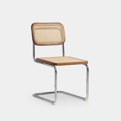 Silla de comedor Keila marrón
