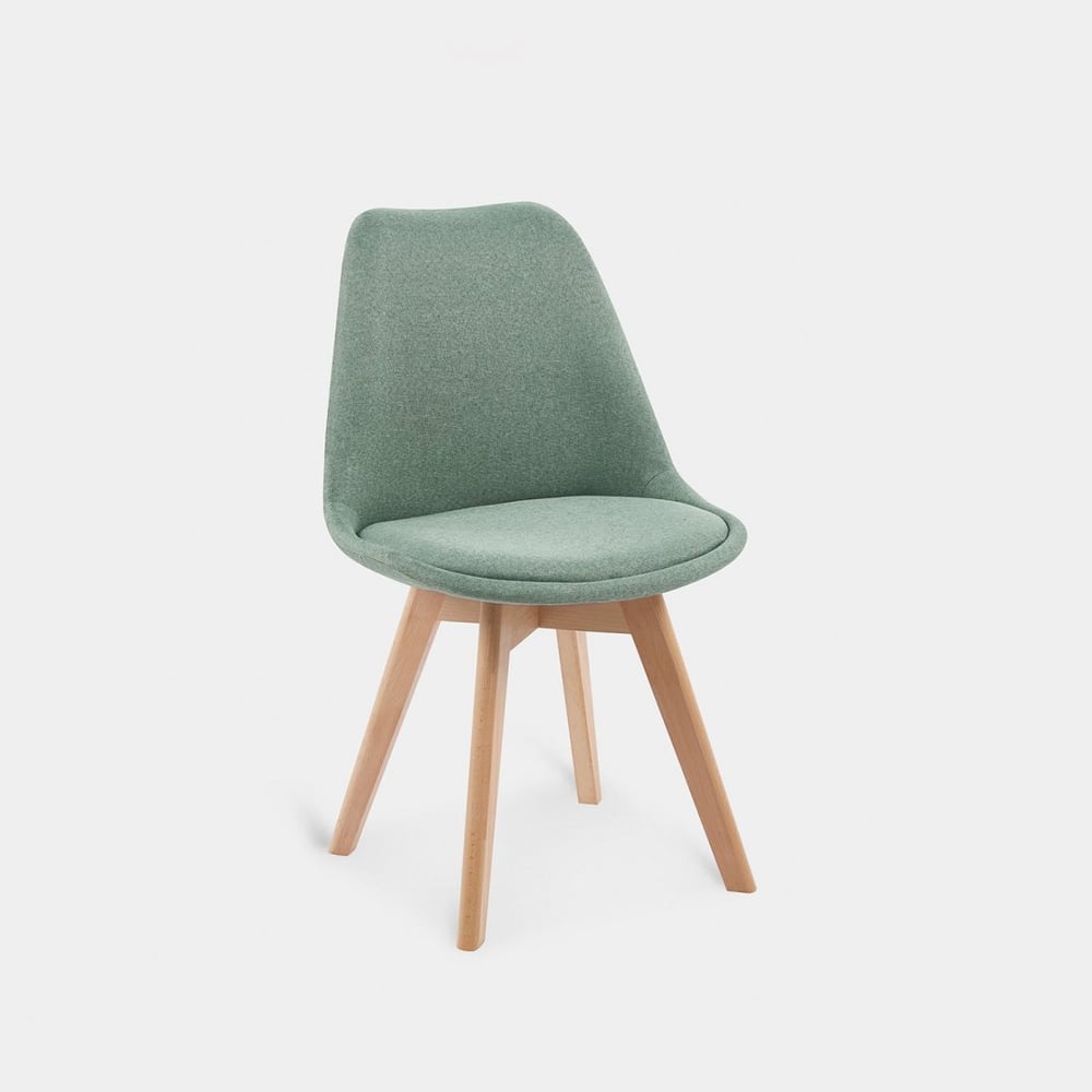 Silla de comedor Kler verde