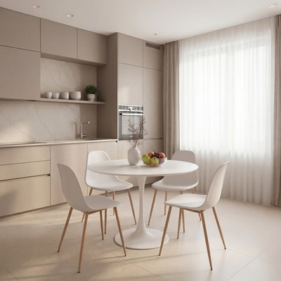 Silla de comedor Nina verde