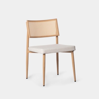 Silla de comedor Yara beige