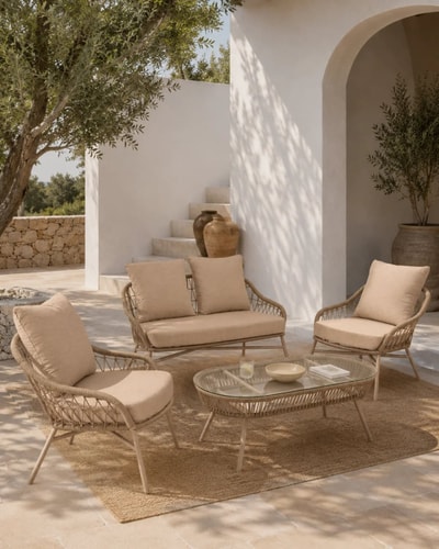 Conjunto de jardín Roy - Beige