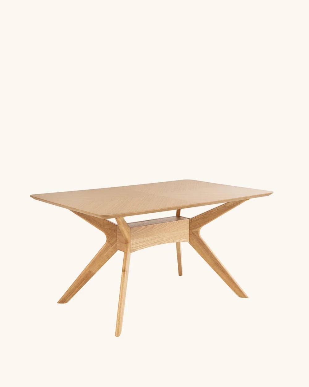 Mesa de comedor Naina - Roble 180 beige