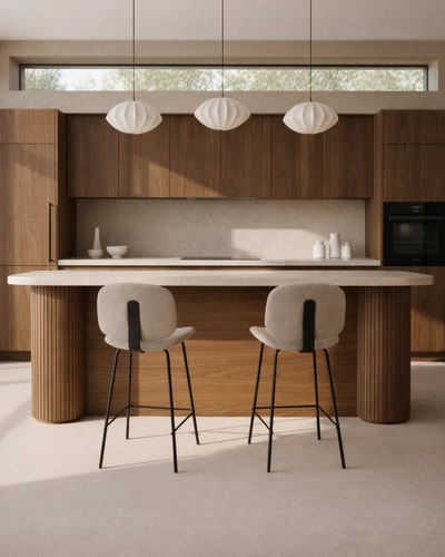 Taburete Laure - Beige