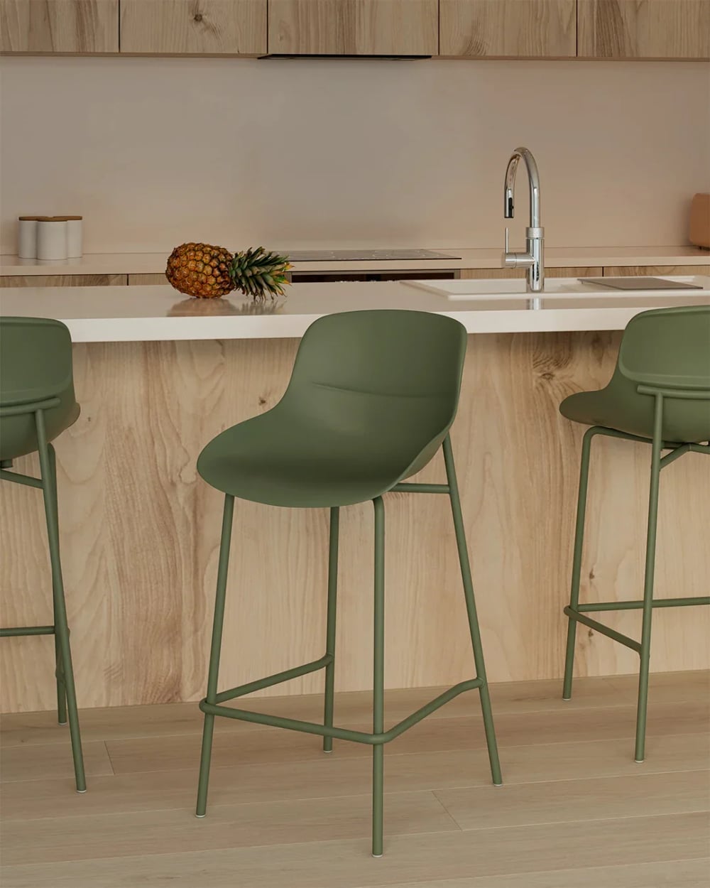 Taburete Parker - Verde