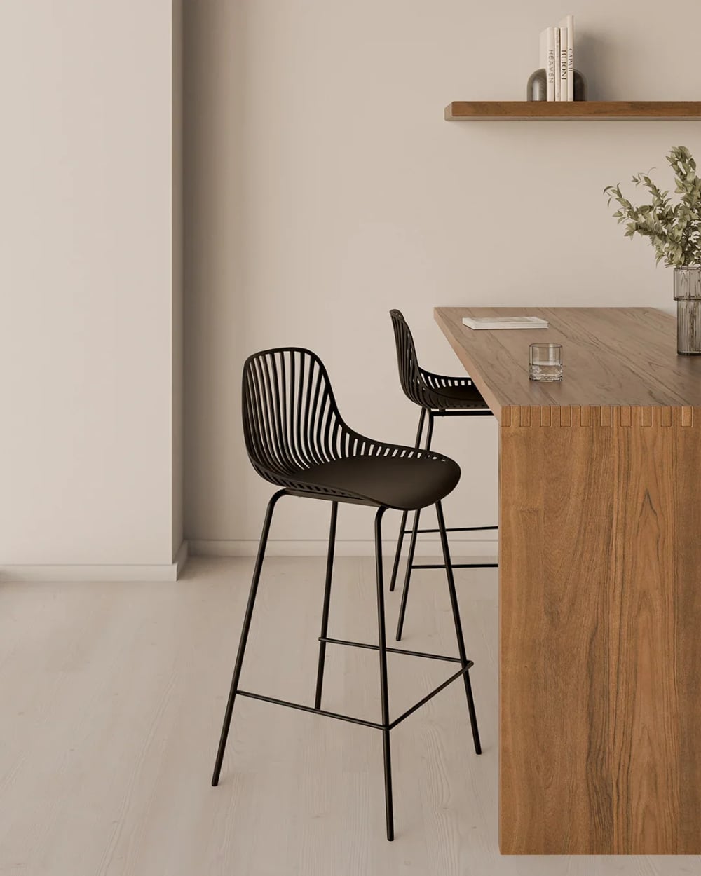 Taburete Tawi - Negro