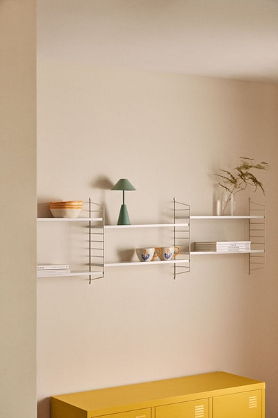 Estantería modular de pared ↔︎60 cm en acero Emine