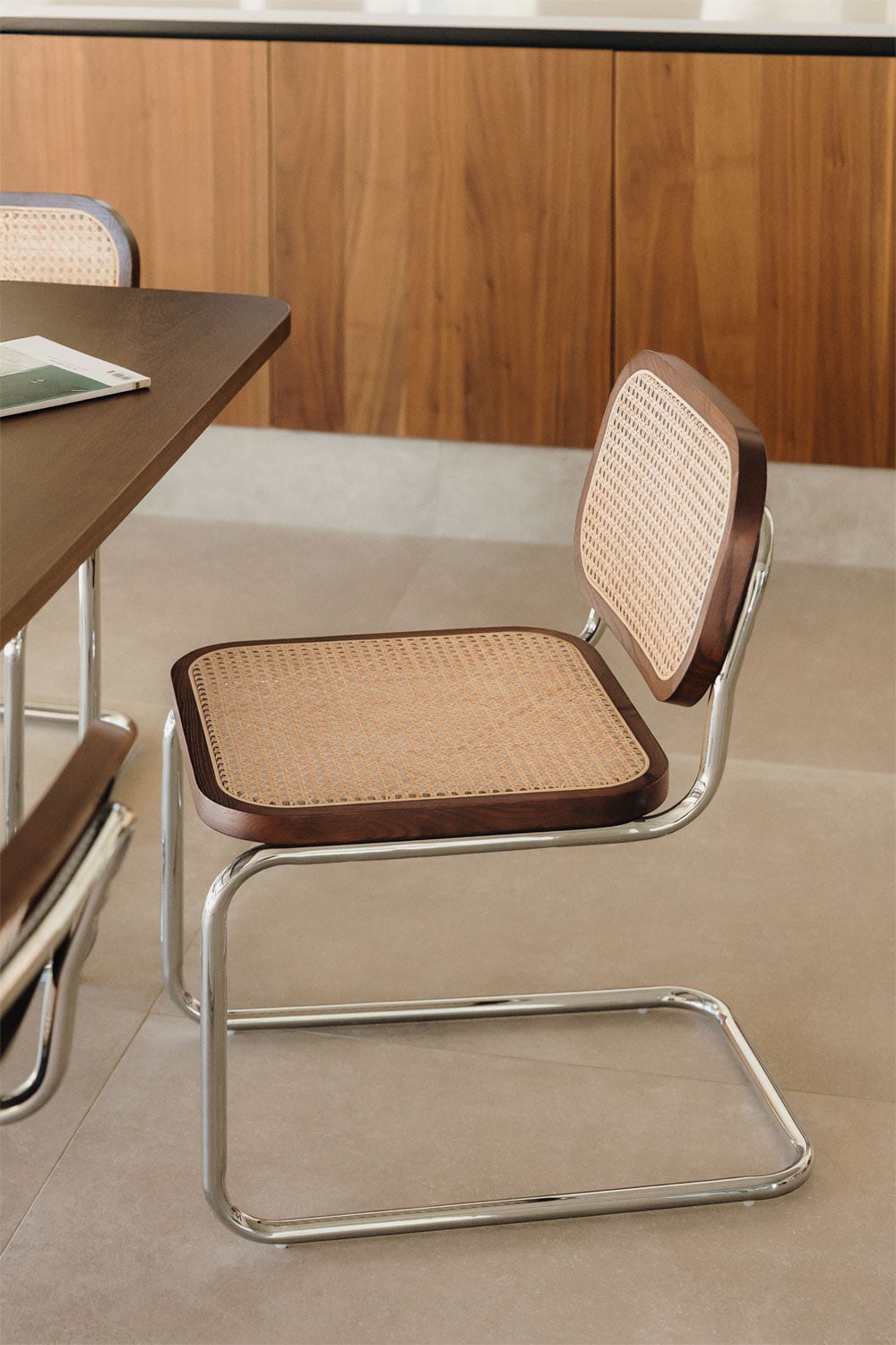 Silla de comedor en ratán Tento