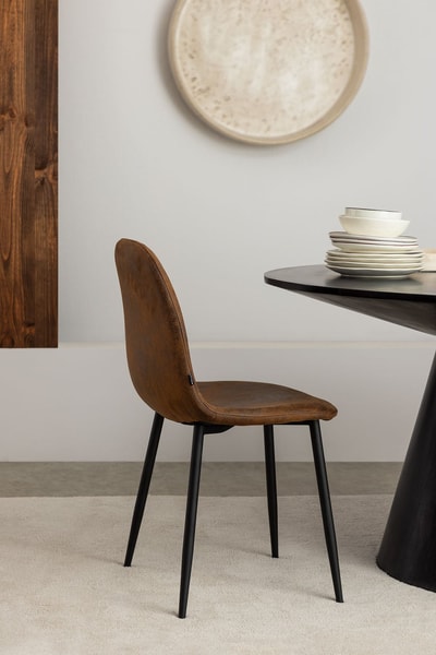 Silla de comedor tapizada Glamm