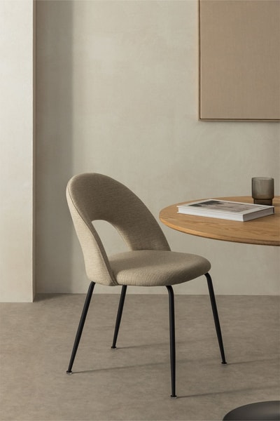 Silla de comedor tapizada Glorys
